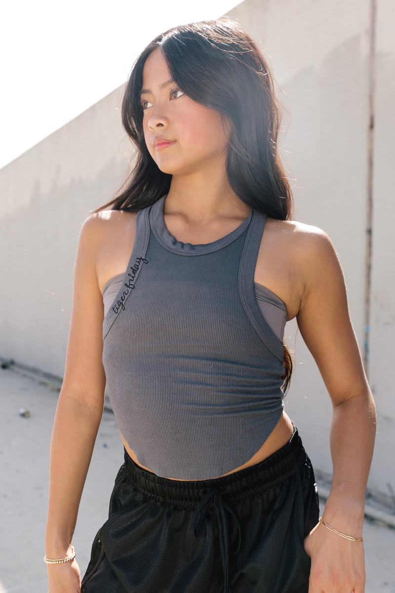 5th Ave. Tank - Charcoal