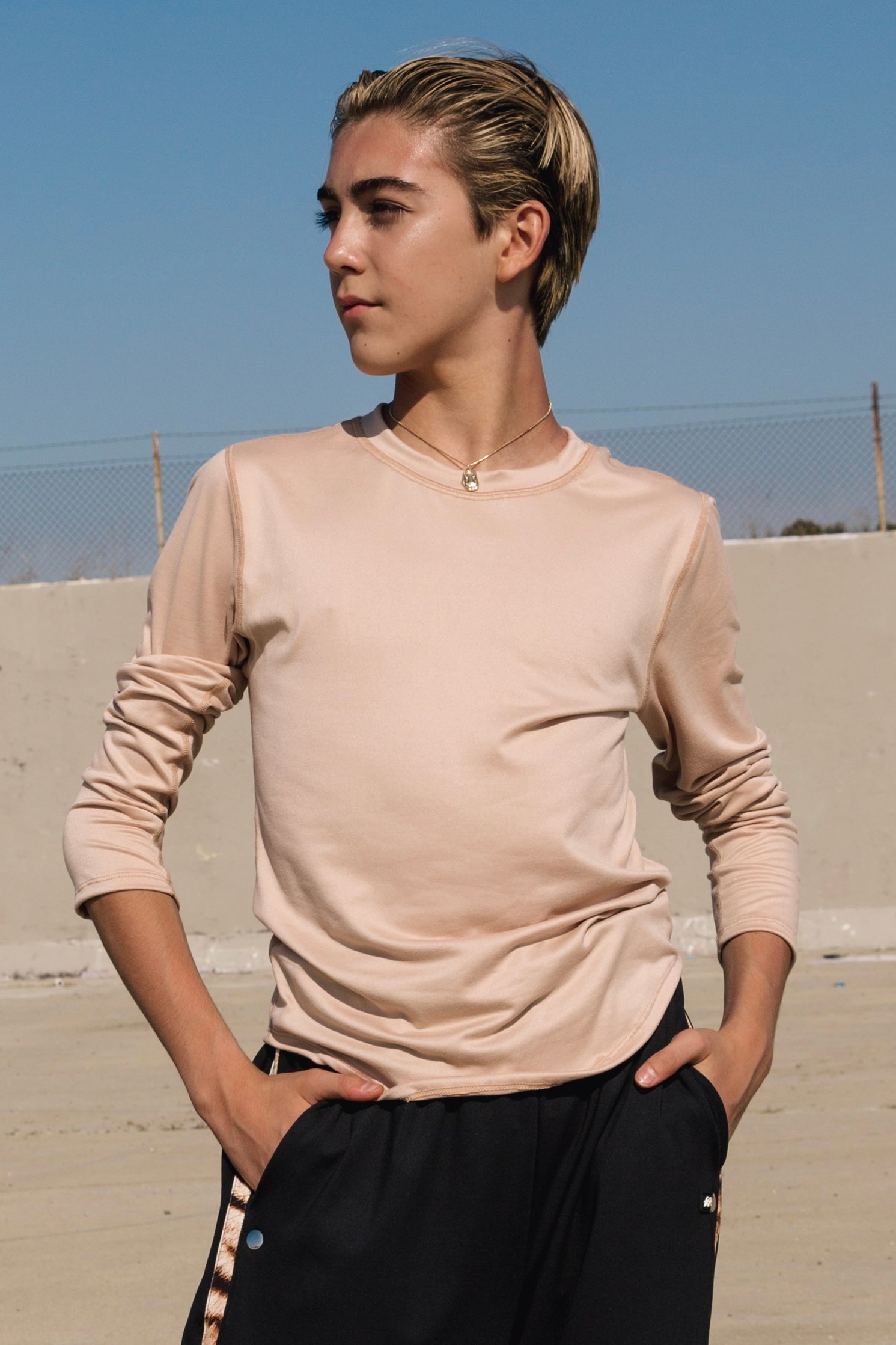 TeeMotion Long Sleeve Tee 2.0 - Natural