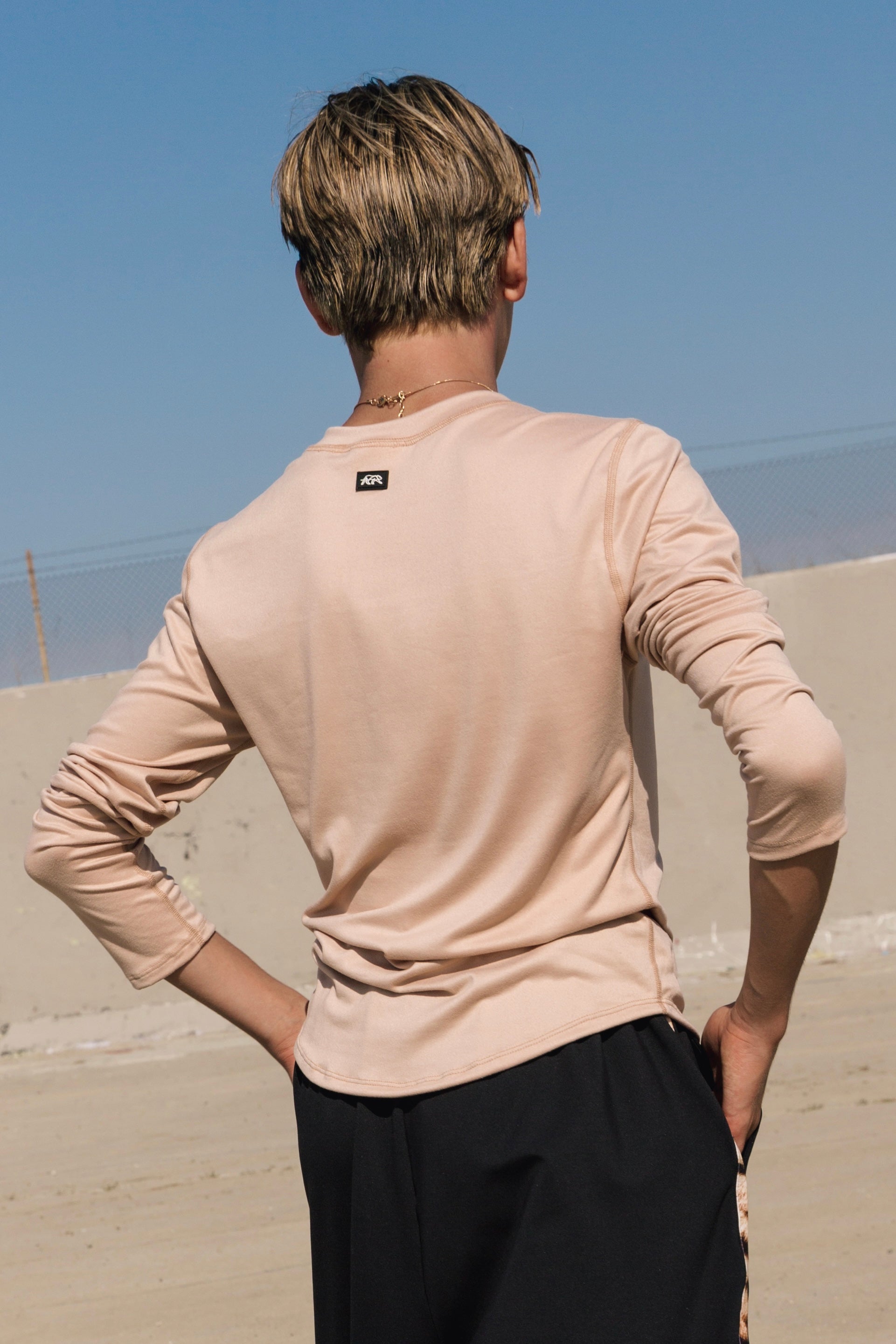 TeeMotion Long Sleeve Tee 2.0 - Natural