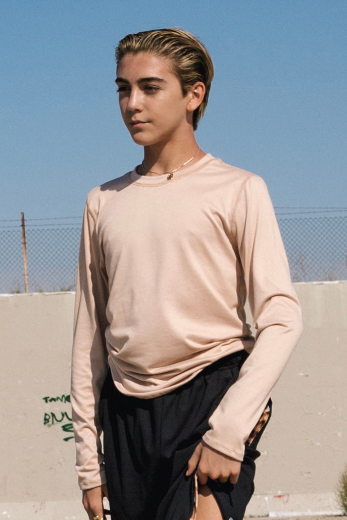 TeeMotion Long Sleeve Tee 2.0 - Natural