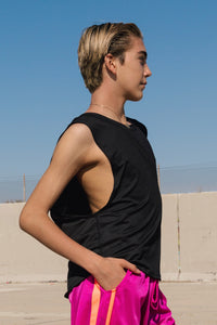 TeeMotion Sleeveless Tee 2.0 - Black