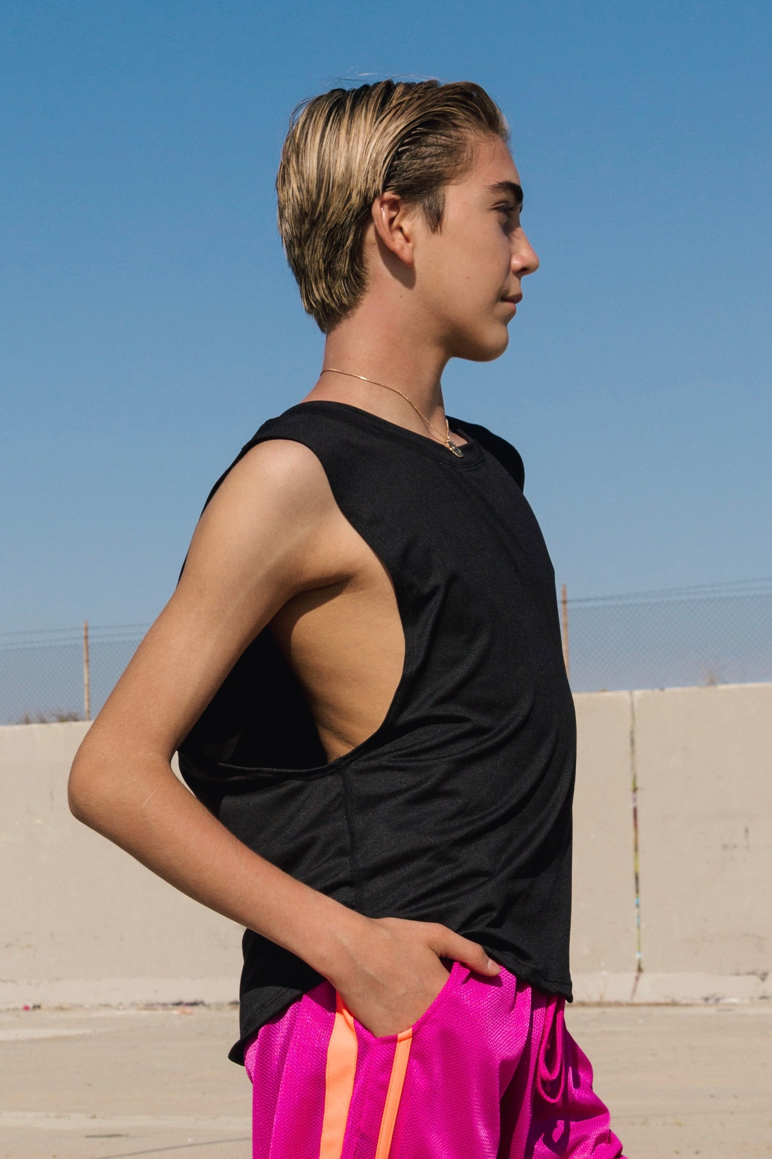 TeeMotion Sleeveless Tee 2.0 - Black
