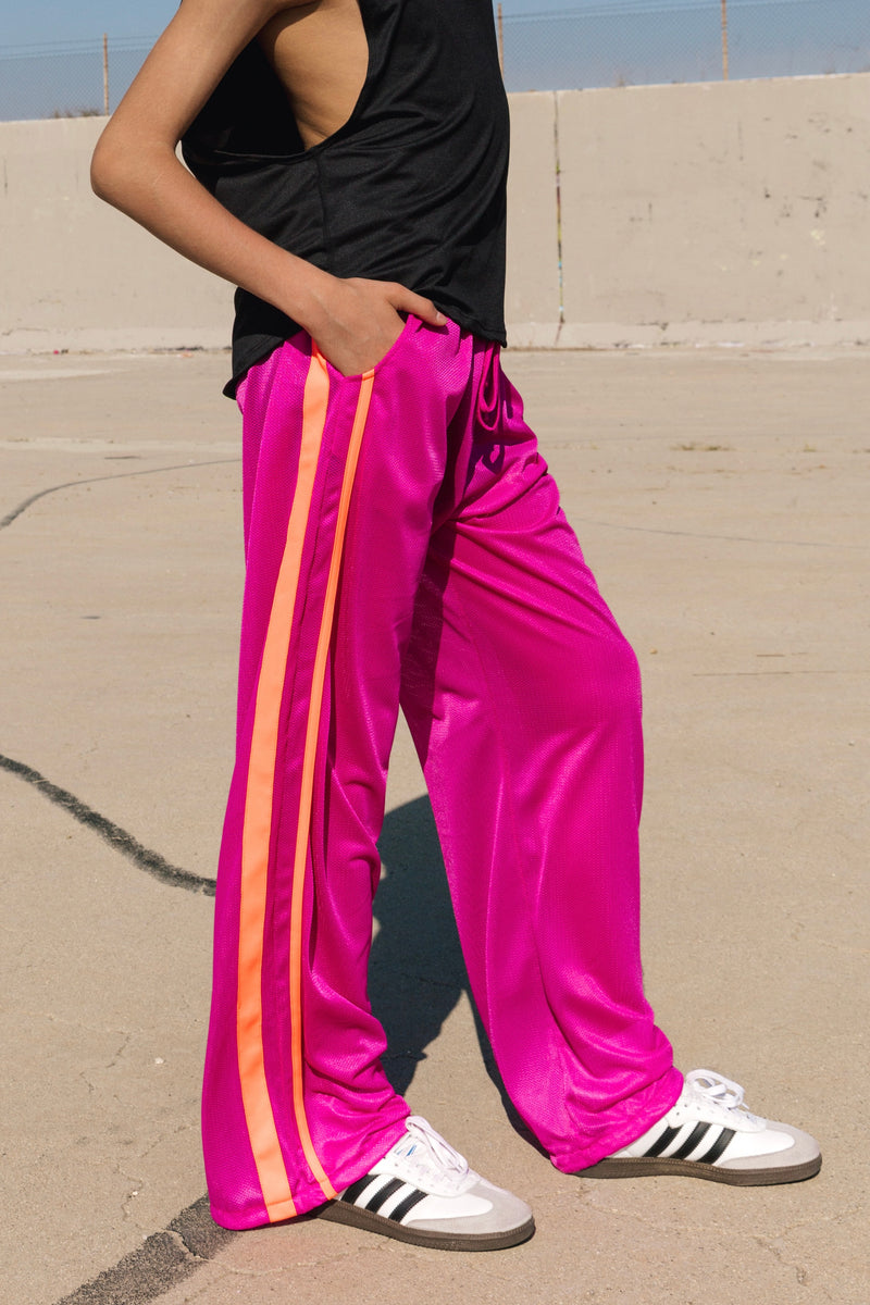 Baller Mesh Jogger - Wildberry