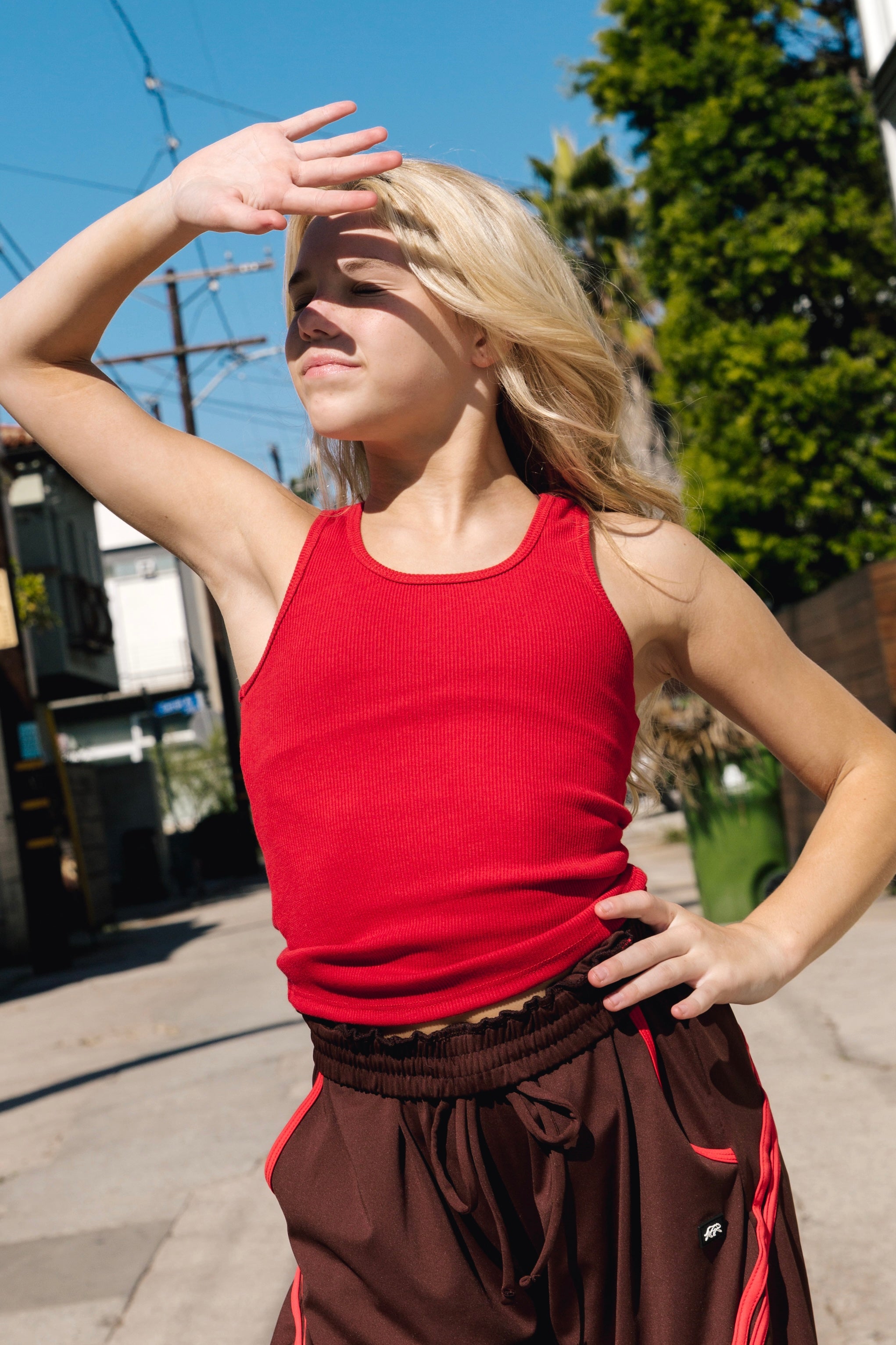 Boyfriend Tank 2.0 - Cherry