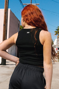Boyfriend Tank 2.0 - Black