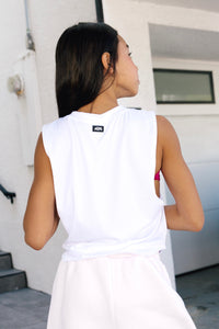 TeeMotion Sleeveless Tee 2.0 - White