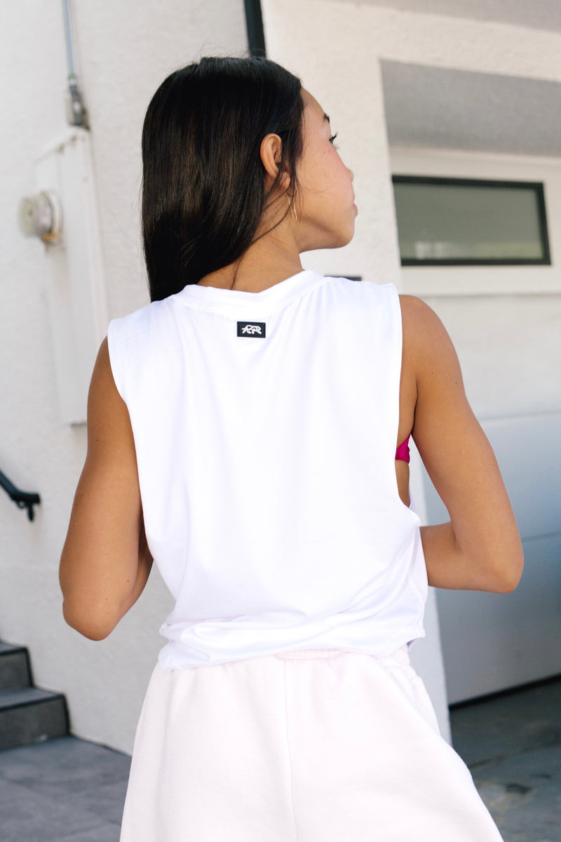 TeeMotion Sleeveless Tee 2.0 - White