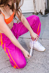 Baller Mesh Jogger - Wildberry