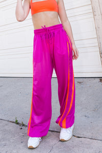 Baller Mesh Jogger - Wildberry