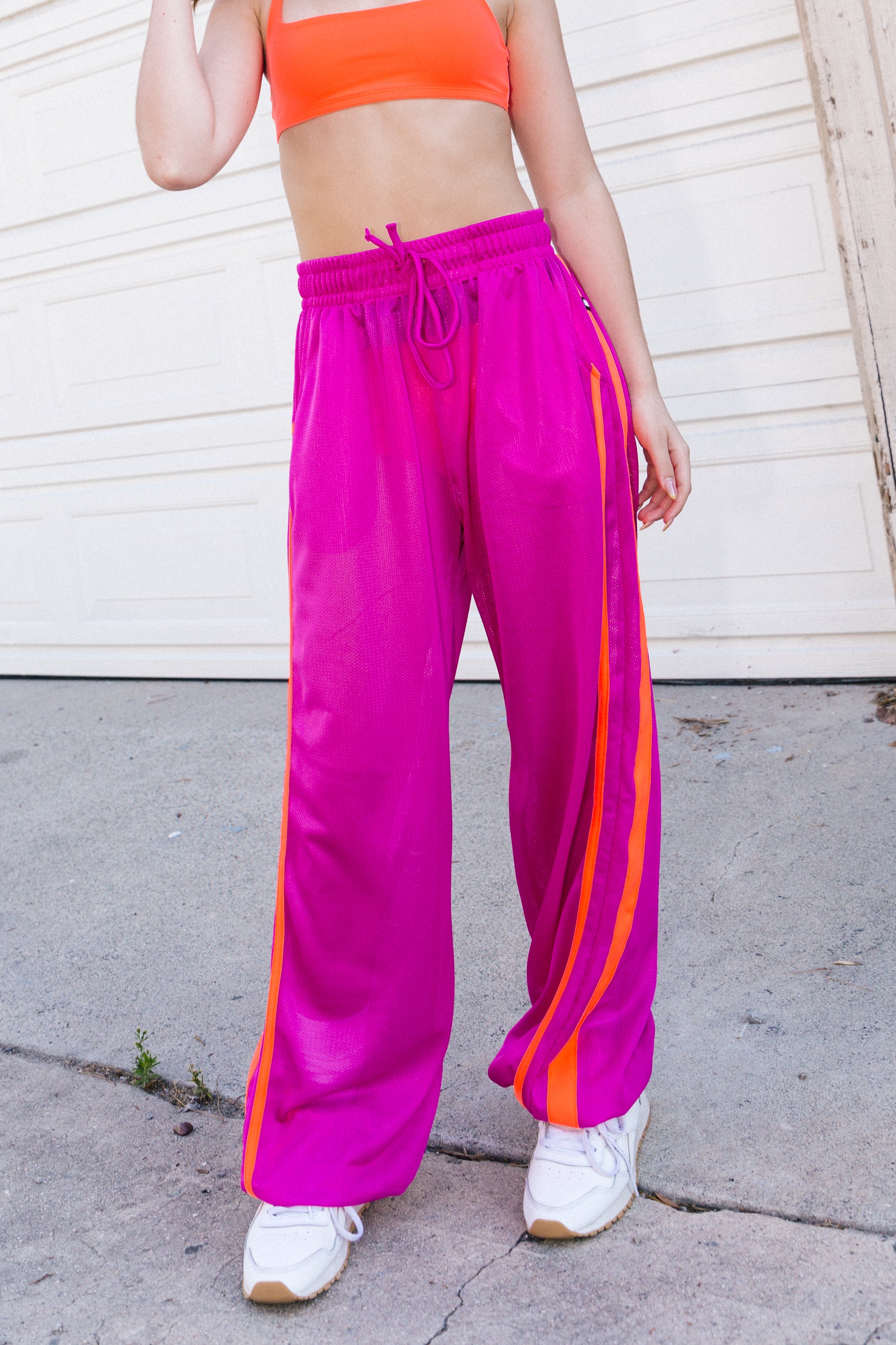 Baller Mesh Jogger - Wildberry