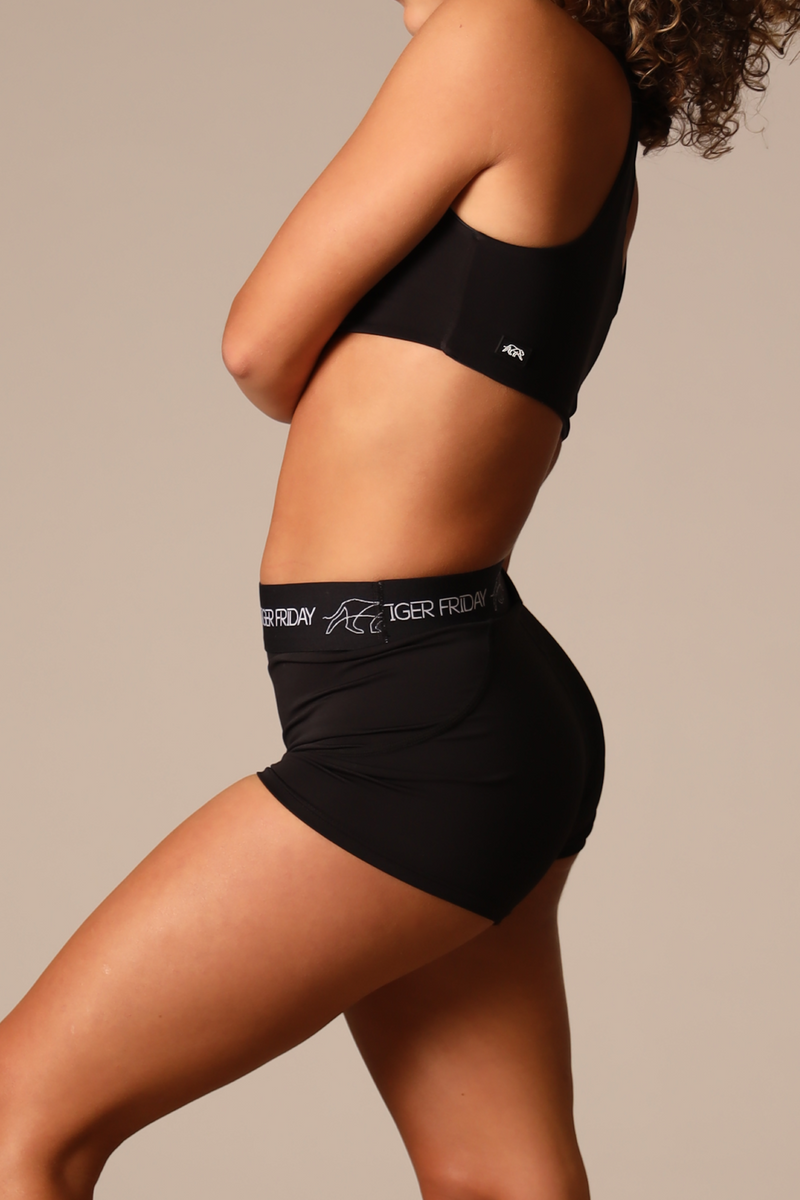 TF Sport Logo Shorts - Black