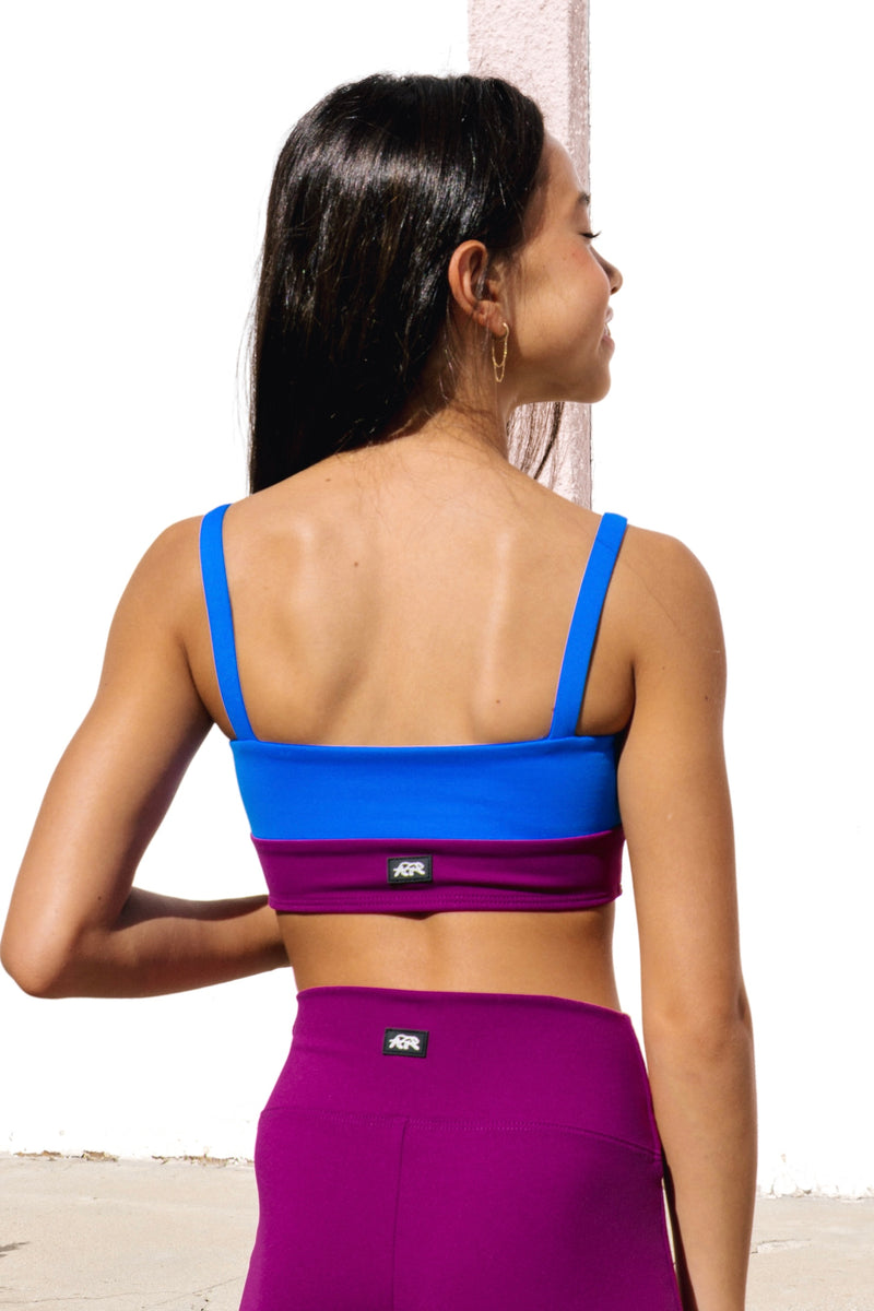 Sasha Crop - Boysenberry