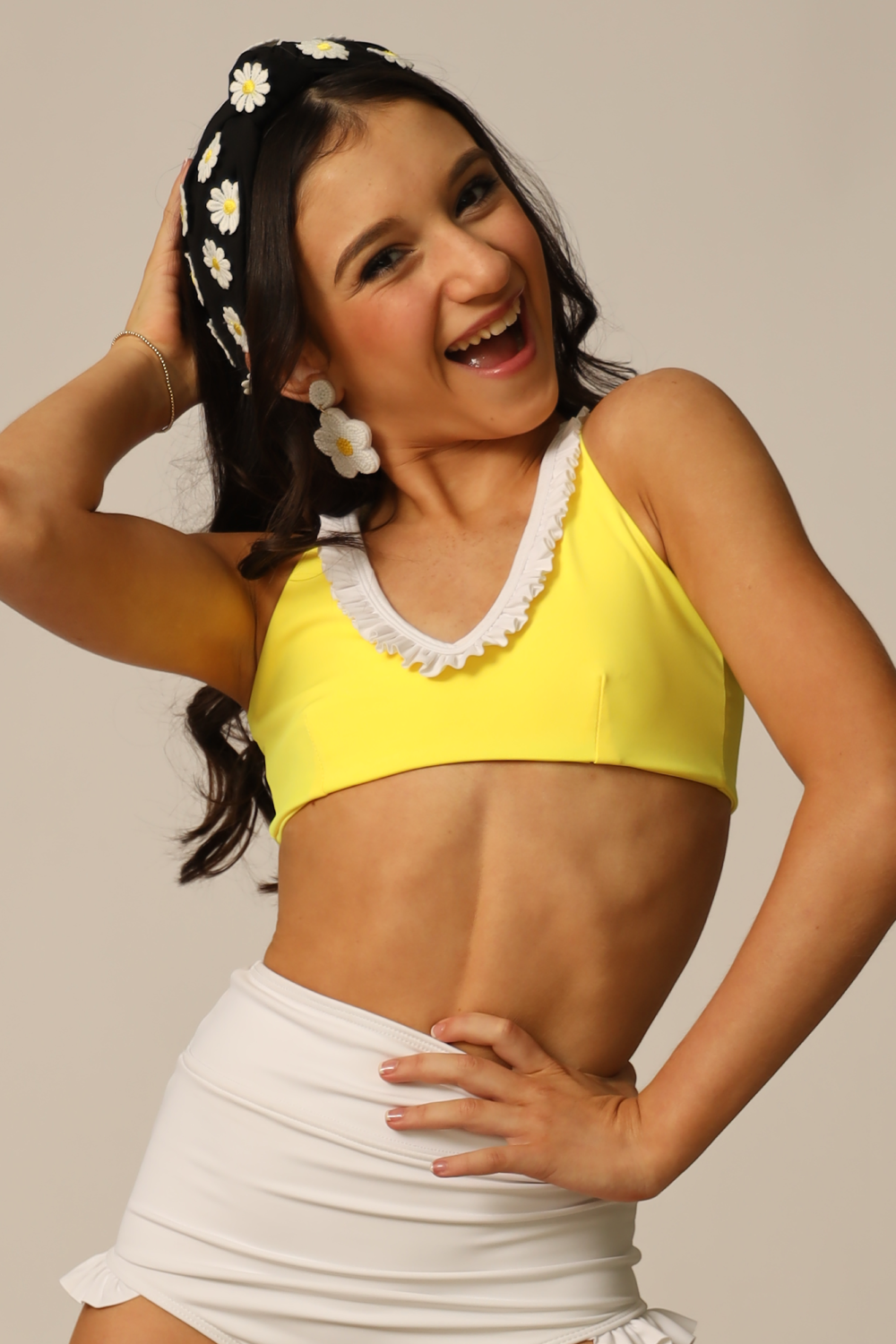 (pre)Loved Daisy Crop Top - Buttercup - FINAL SALE