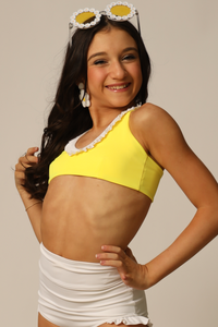 (pre)Loved Daisy Crop Top - Buttercup - FINAL SALE