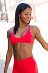 Seattle Bralette - Cherry