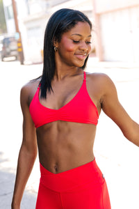 Seattle Bralette - Cherry