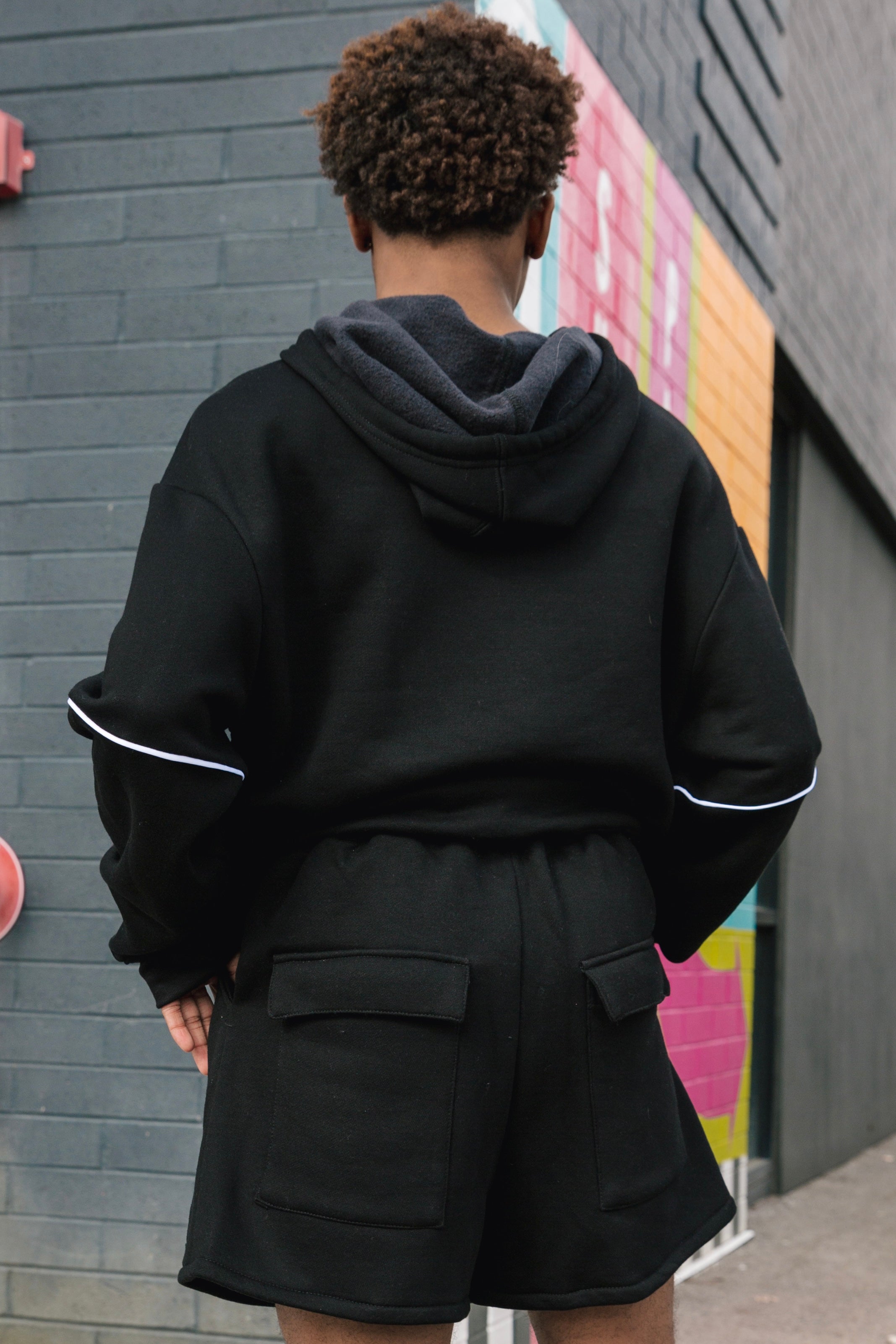 Elite Oversized Hoodie - Black