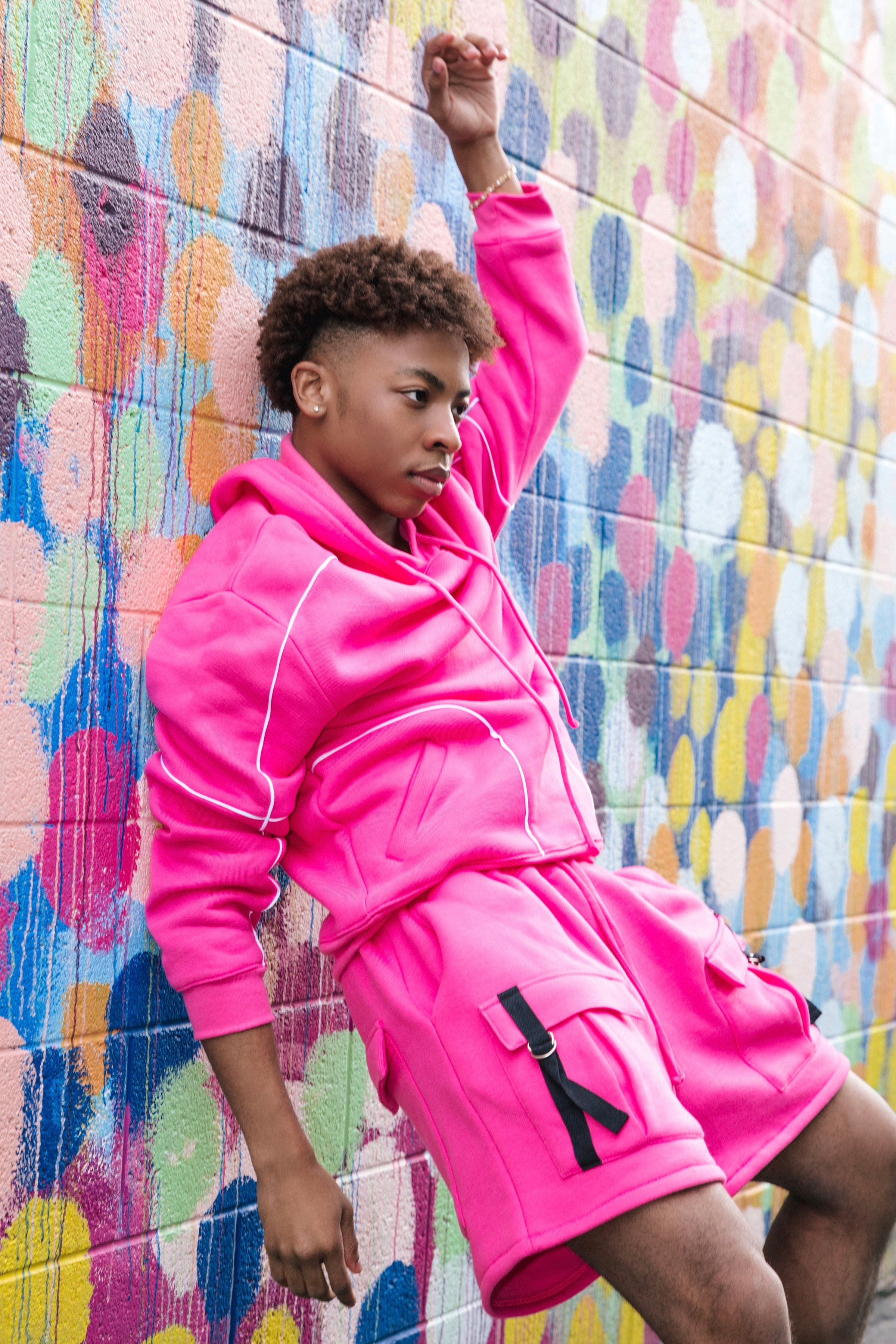 Elite Oversized Hoodie - Bubblegum - FINAL SALE