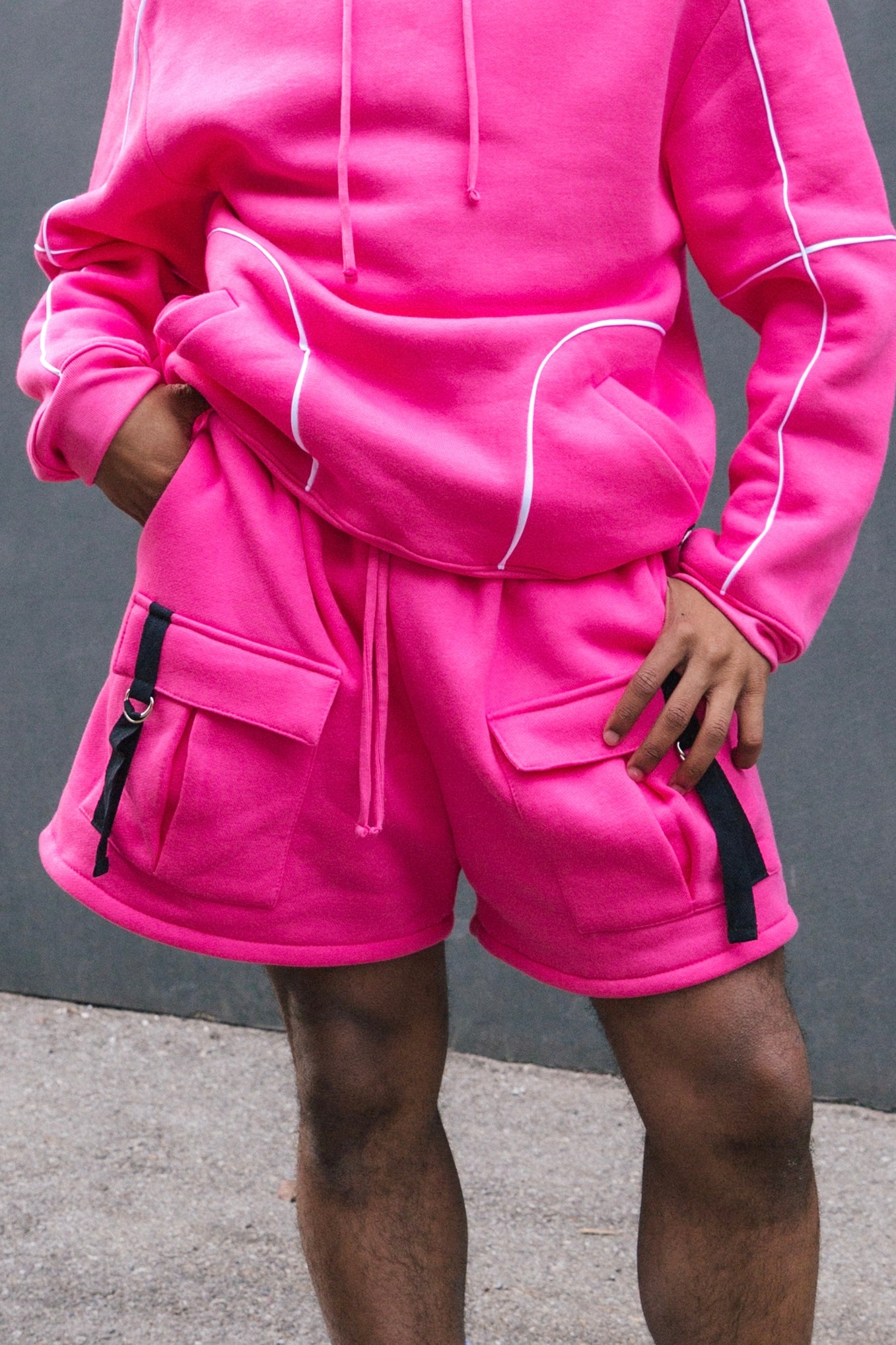 Elite Cargo Shorts - Bubblegum - FINAL SALE