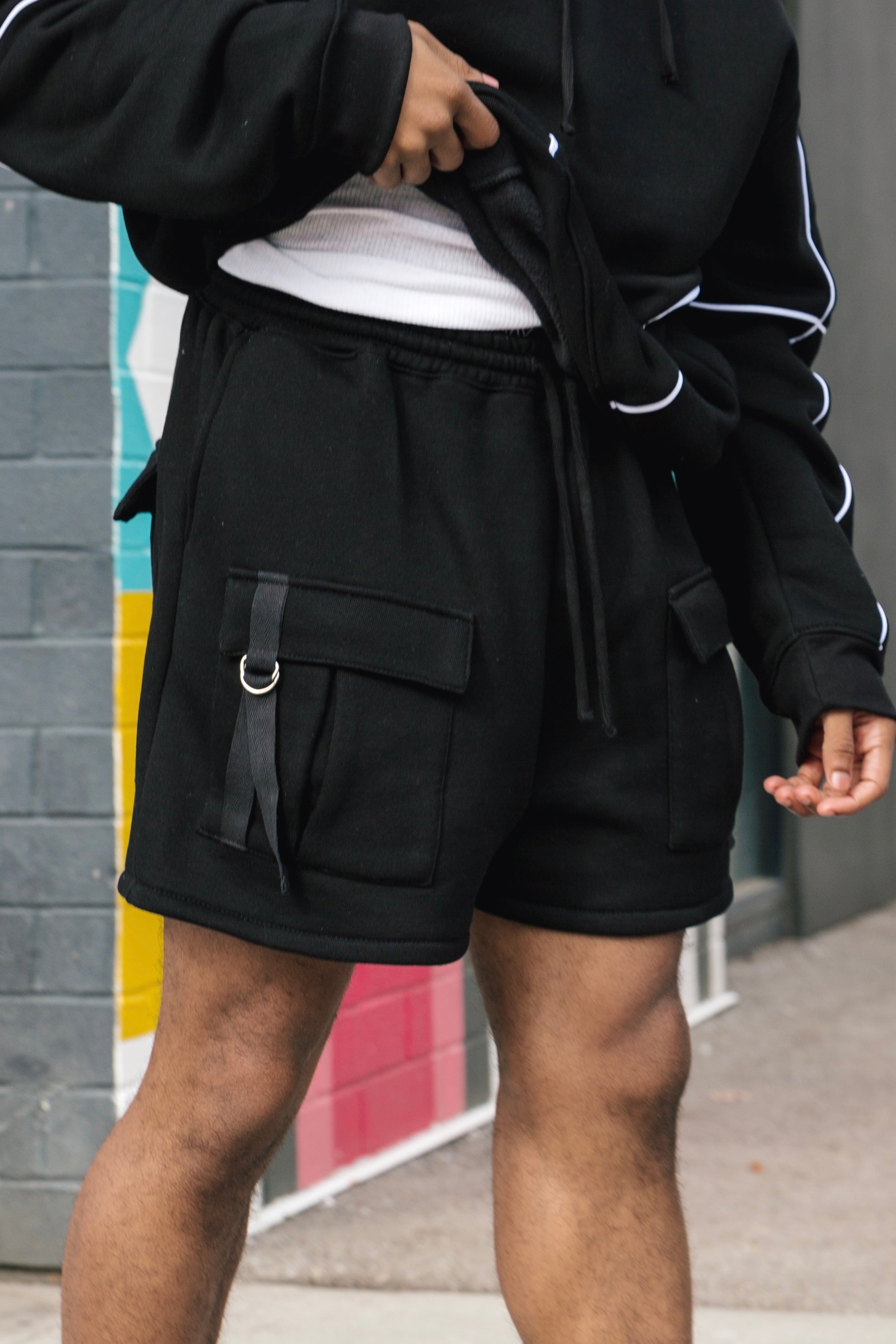 Elite Cargo Shorts - Black - FINAL SALE