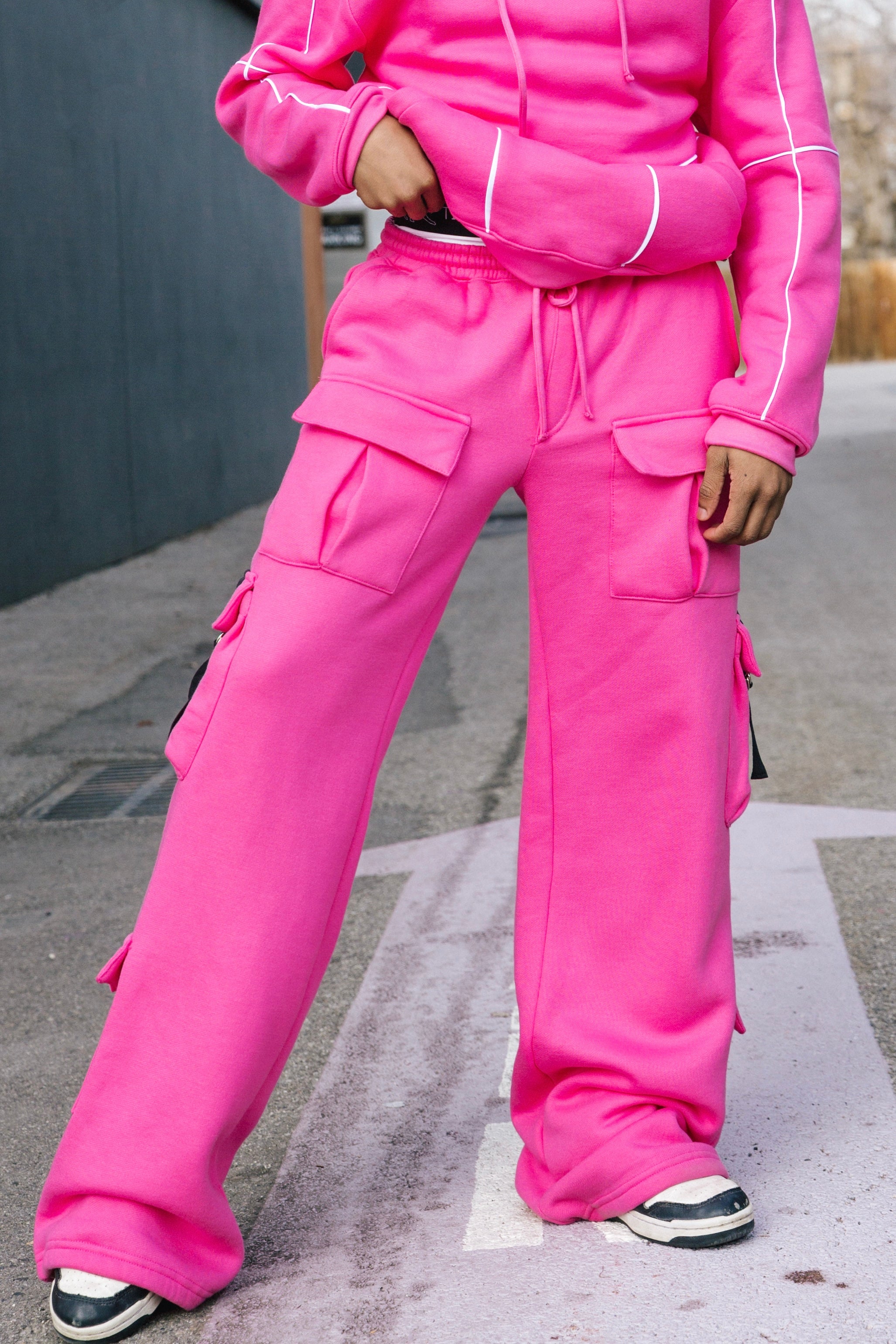 Elite Cargo Sweats - Bubblegum