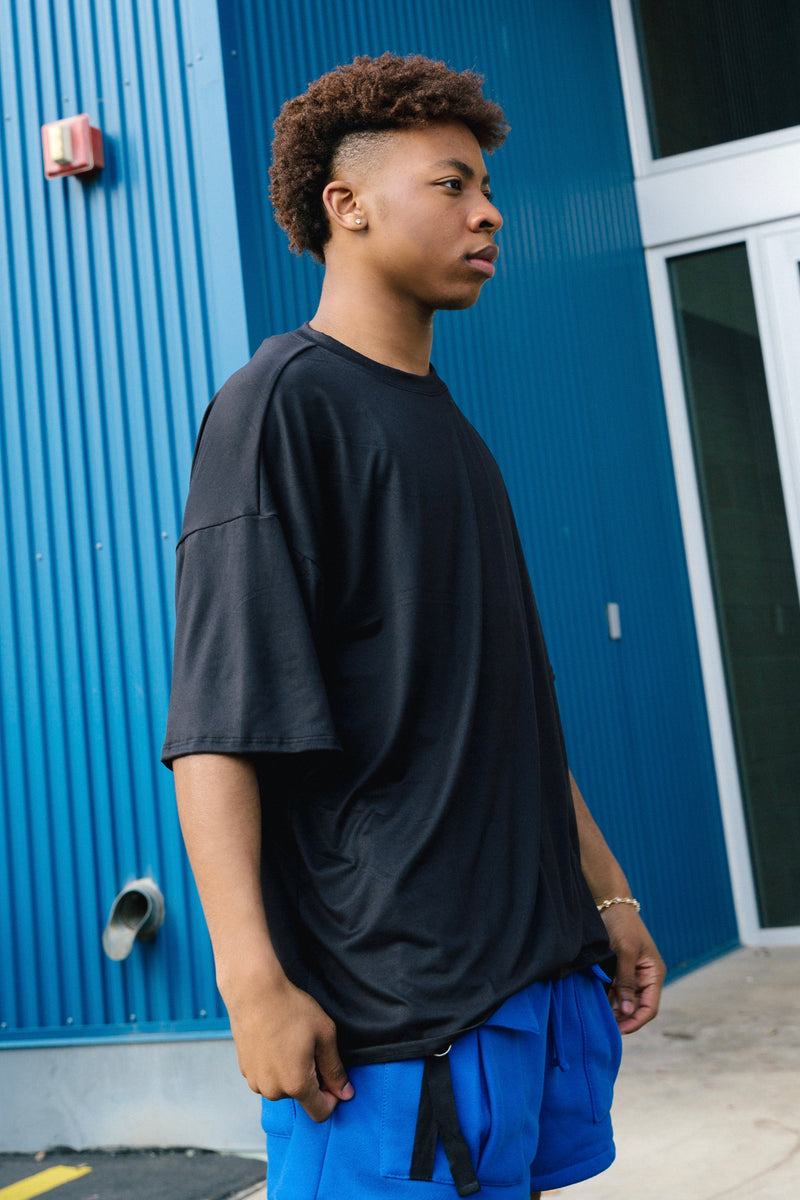 All In Oversized Tee - Black
