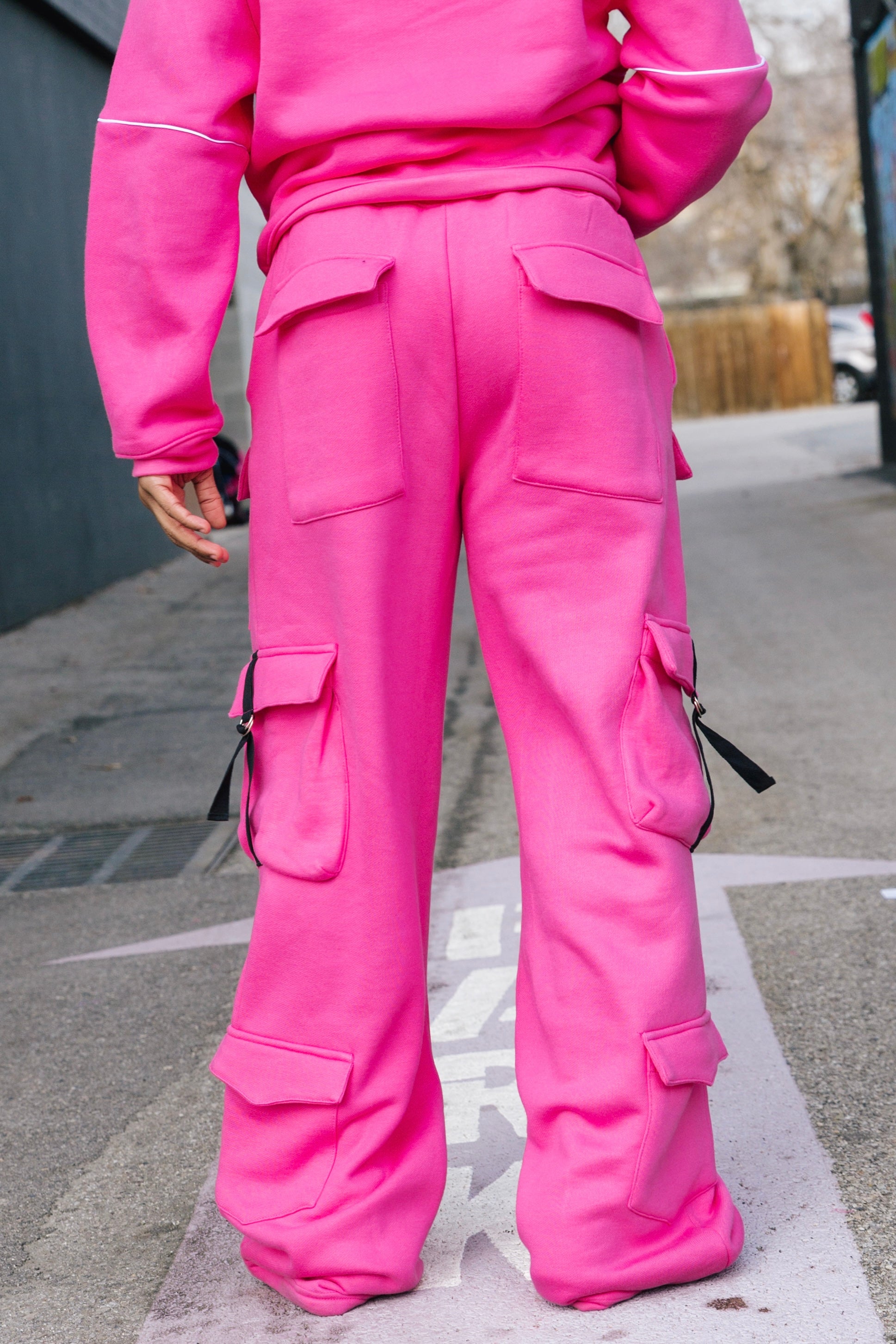 Elite Cargo Sweats - Bubblegum