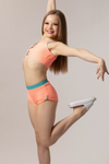 Tiger Friday Online Shop for Savvy Bootie Short - Hot Peach Dancewear | Size: CL