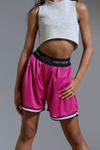 Layup Athletic Shorts - Raspberry