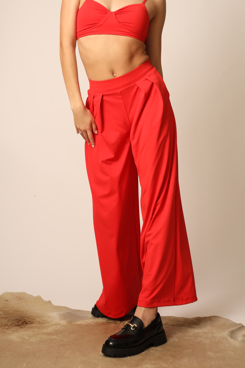 Uncommon Trousers - Cherry | Tiger Friday Dancewear – TigerFriday