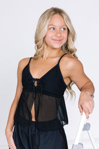Free Flow Top - Black