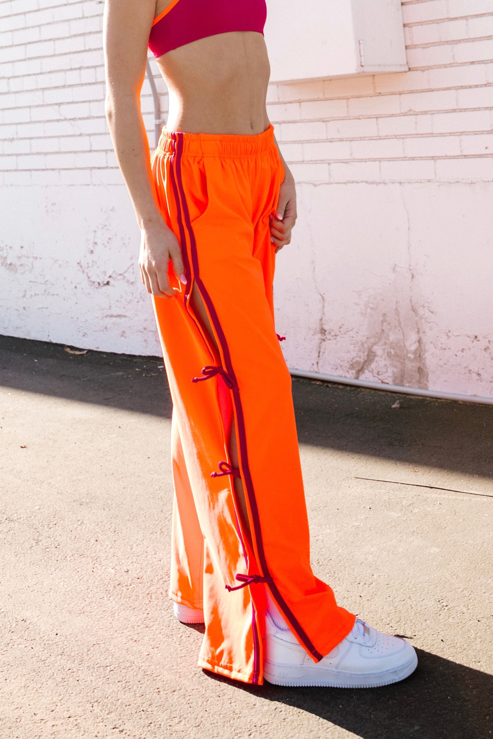 Jester Track Pants - Wildberry