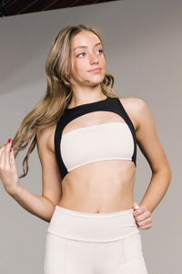Winnie Crop Top - Fossil