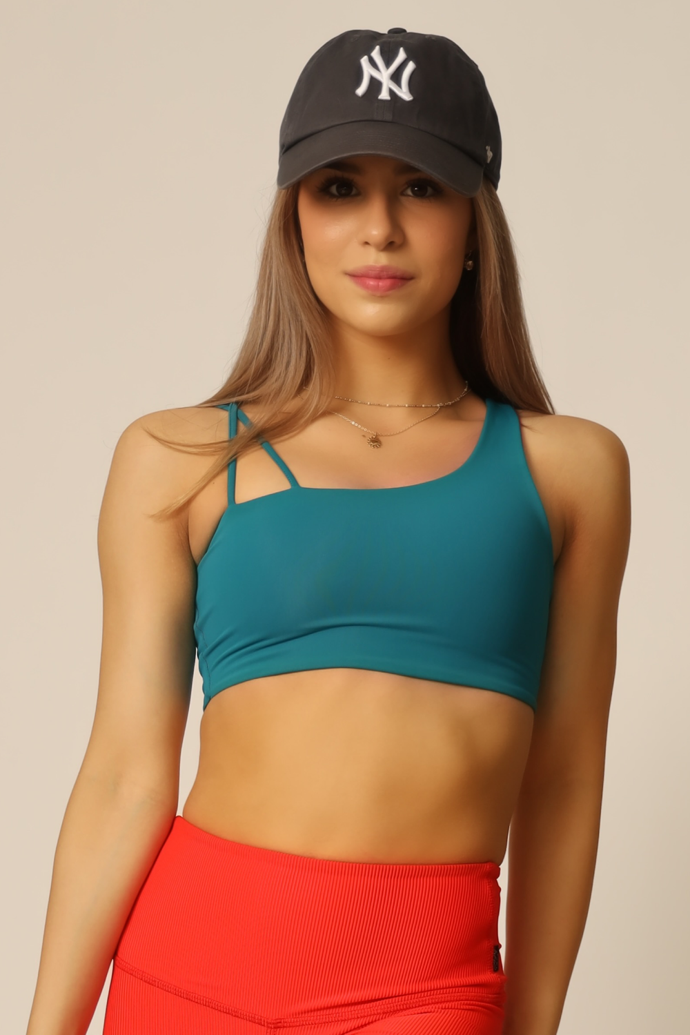 May Reversible Ribbed Crop - Tsunami - FINAL SALE