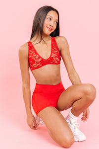 Serenity Bra - Cherry