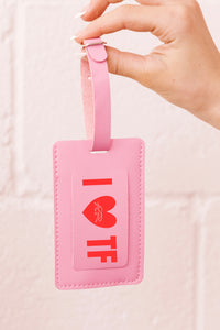 I {love} TF Luggage Tag
