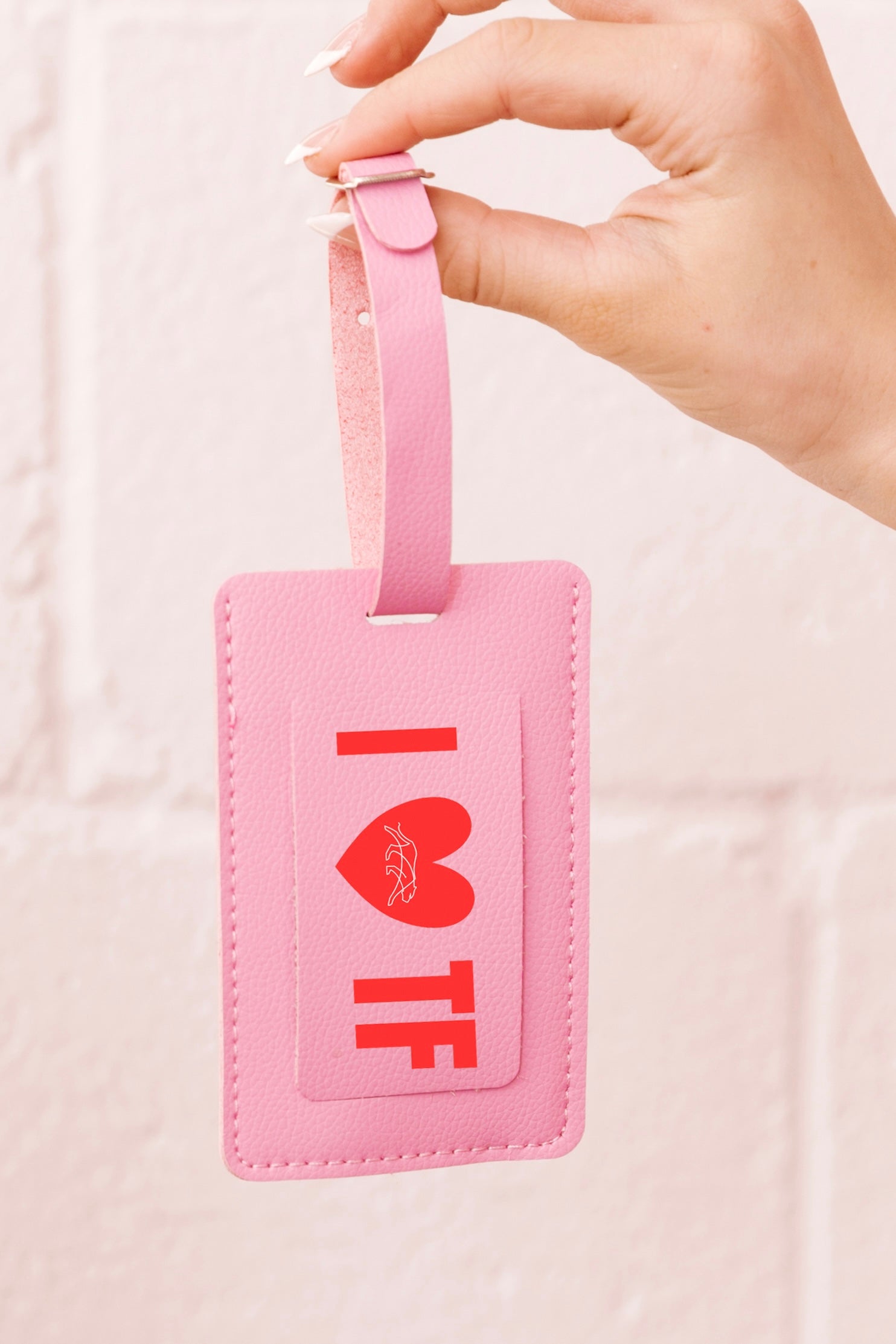 I {love} TF Luggage Tag