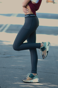 Speed of Tight Athletic Tights - Graphite - FINAL SALE