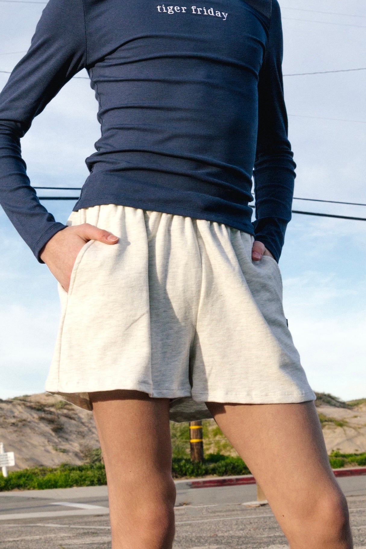 Get Low Shorts - Heather