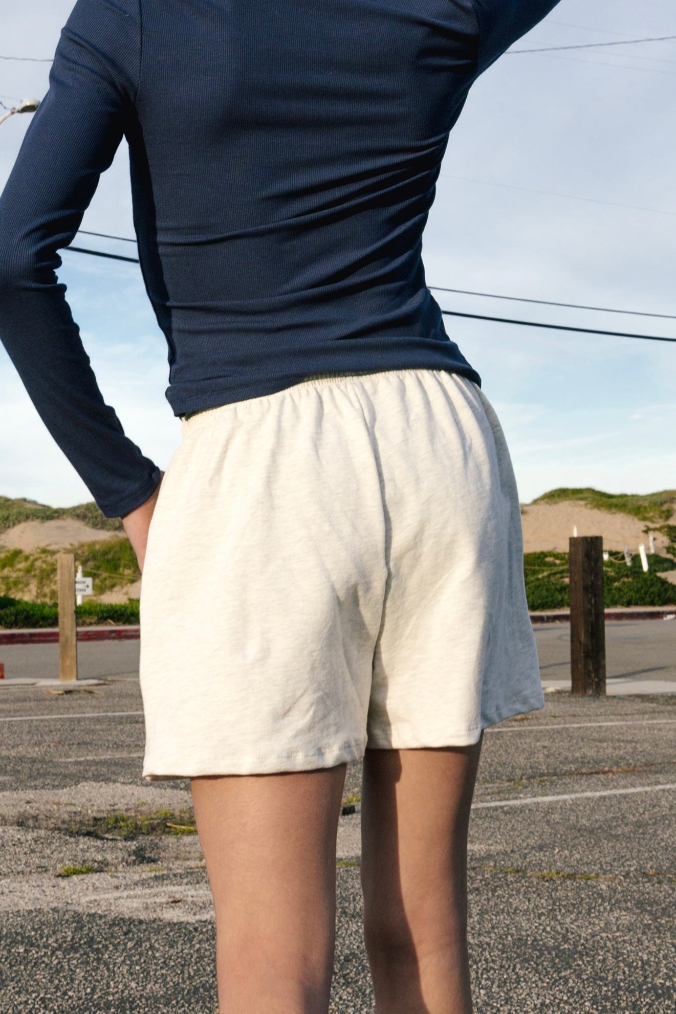 Get Low Shorts - Heather