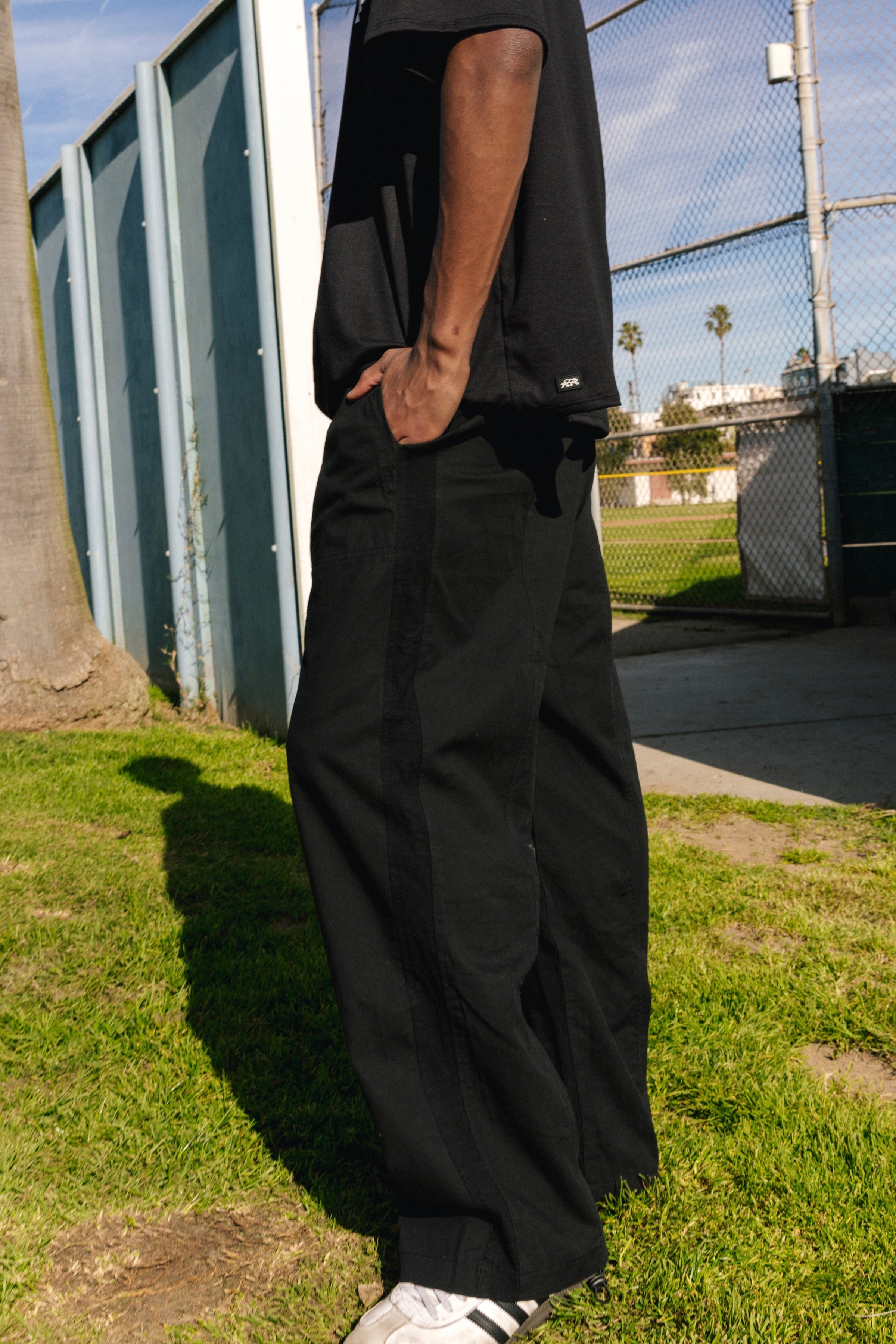 San Fran Oversized Joggers - Black