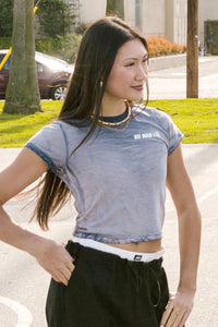 Sedona Baby Tee - Ocean Wash
