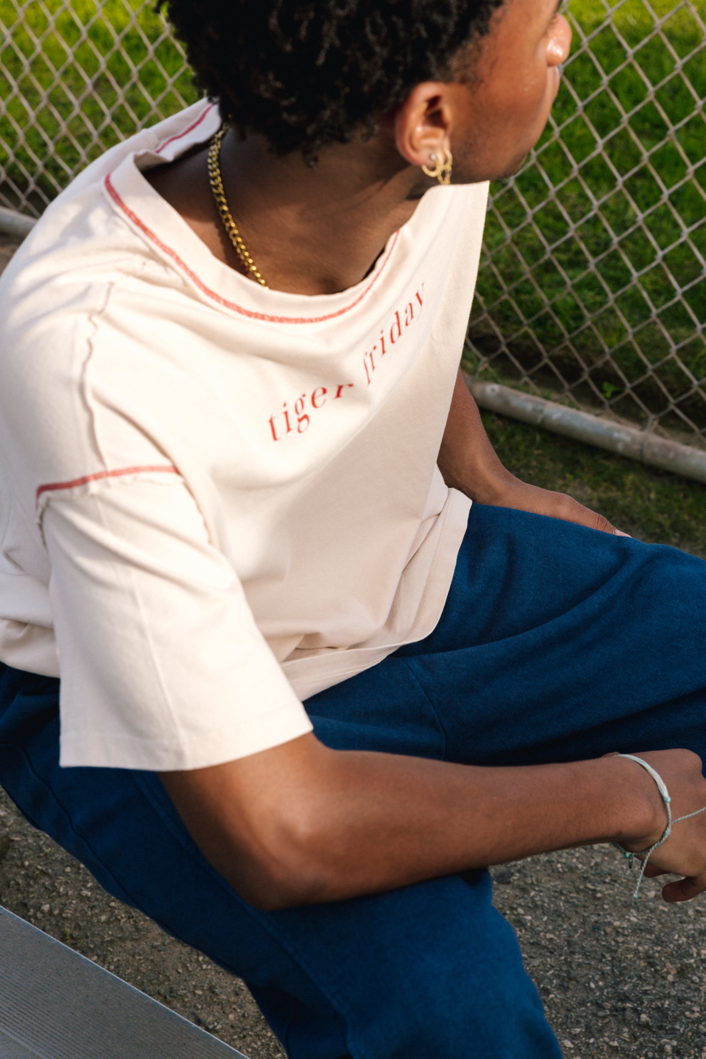 Memphis T-Shirt - Bisque