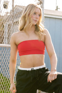 Bandeau Top - Cherry