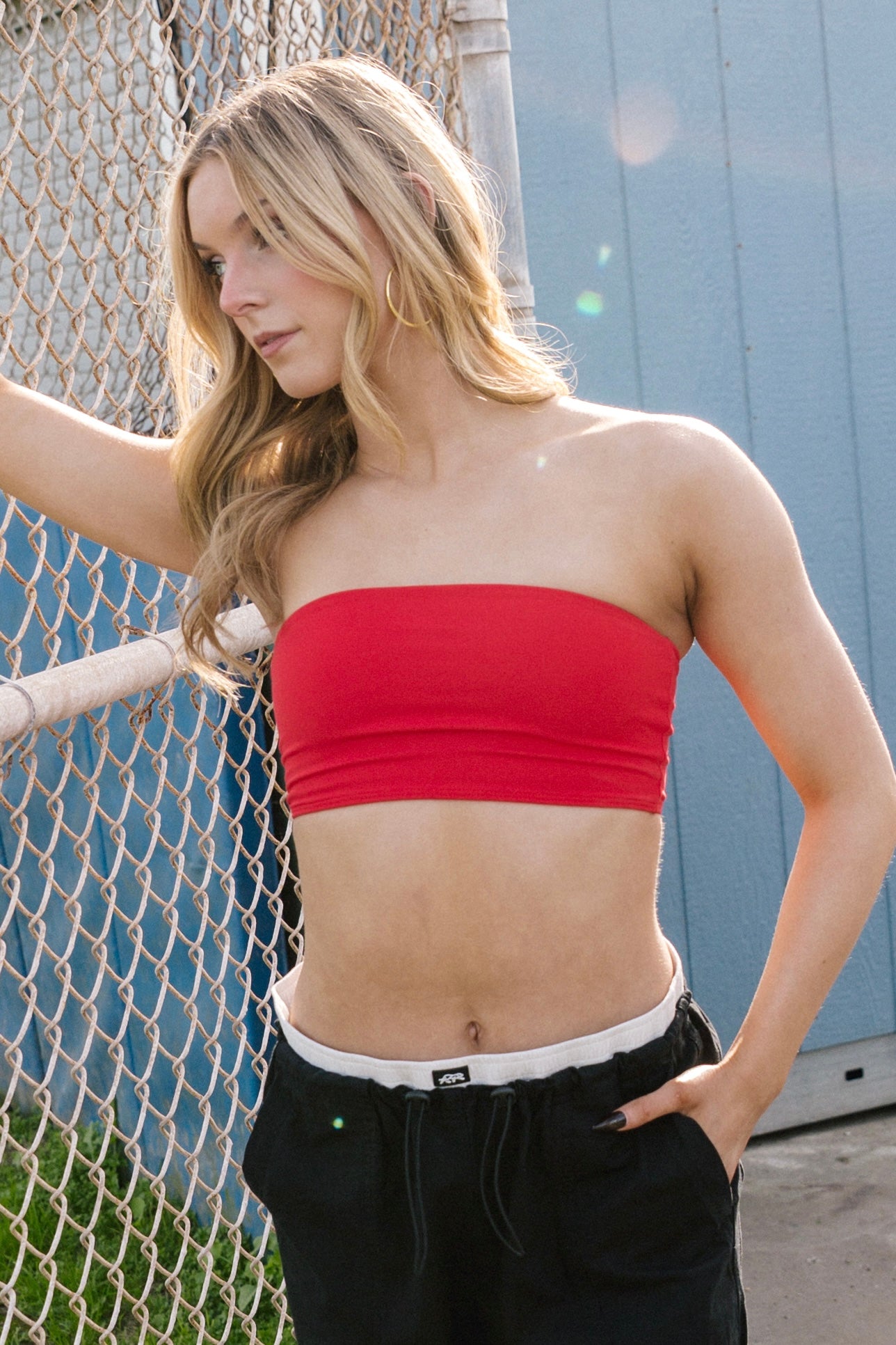 Bandeau Top - Cherry