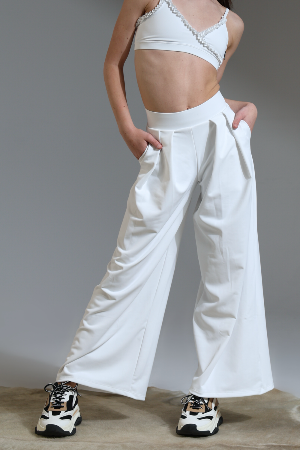 Uncommon Trousers - White