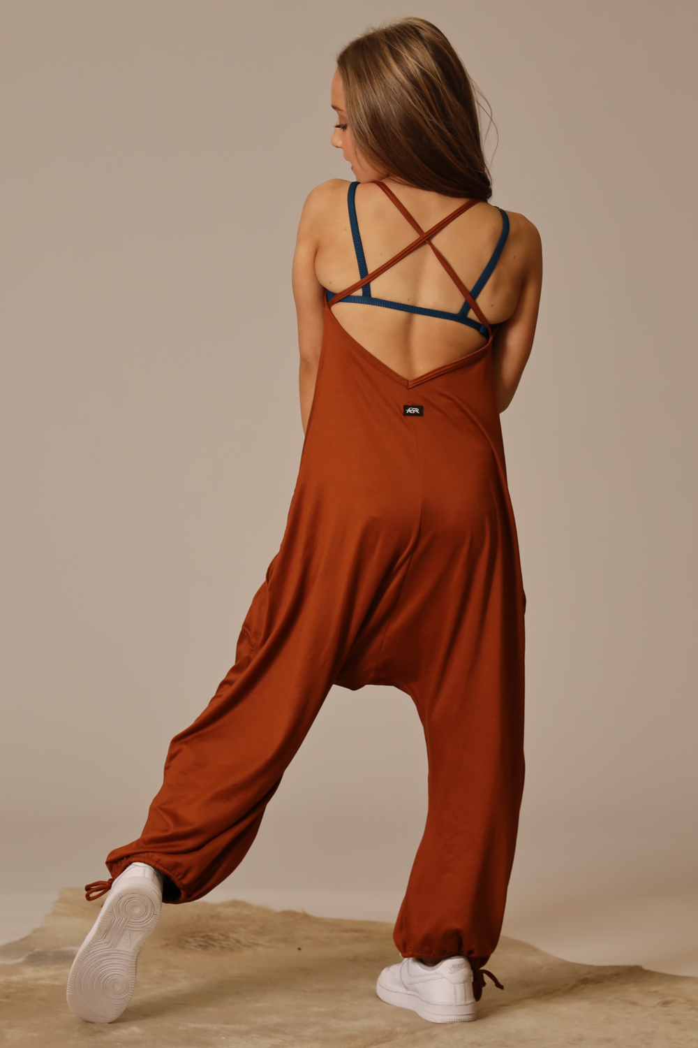 (pre)Loved Baby Soft Long Romper - Copper - FINAL SALE