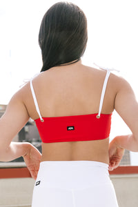 Twin Crop Top - Cherry/Cherry Ice