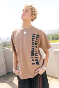 Retro T-Shirt - Brown