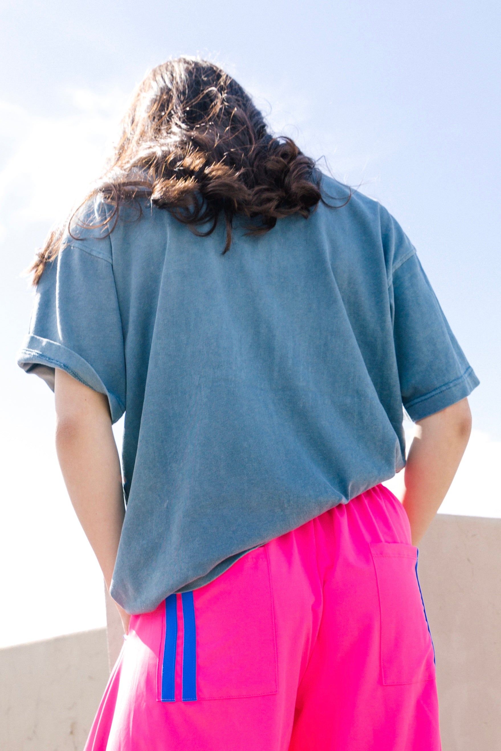 Retro T-Shirt - Denim
